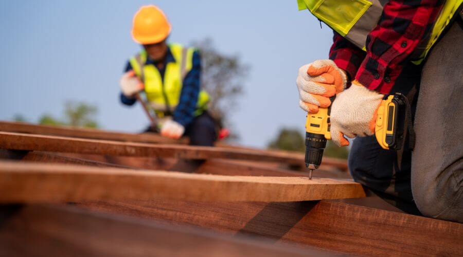 Professional gutter cleaning in Doyline, LA